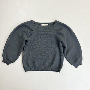 STELLA McCARTNEY Runway RTW F/W 2007 Sweater SZ 40 Y2K Wool Blend Blue Gray